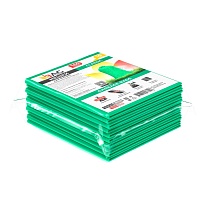 Мешки для мусора 160 л, зеленые, в пачке 10 шт., ПВД, 40 мкм, 900х1100 мм, i-Bag в Архангельске