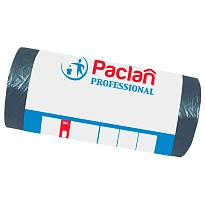 Мешки для мусора 60 л, черные, в рулоне 50 шт., ПНД, 6,2 мкм, 800х600 мм, PACLAN Professional, 604078 в Архангельске