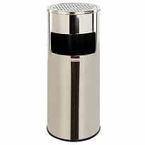 Урна с пепельницей 27 л, нержавеющая сталь, зеркальная, LAIMA PROFESSIONAL в Архангельске Урна с пепельницей 27 л, нержавеющая сталь, зеркальная, LAIMA PROFESSIONAL в Архангельске