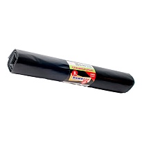 Мешки для мусора 240 л, черные, в рулоне 5 шт., ПВД 80 мкм, 1300х900 мм, МЕШКОFF, 4217 в Архангельске