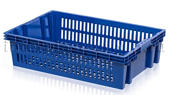 Ящик для овощей, фруктов и хлеба Евролоток синий в Архангельске