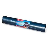 Мешки для мусора 240 л, черные, в рулоне 20 шт., ПВД 35 мкм, 1400х900 мм, PACLAN Big&Strong, 600823 в Архангельске