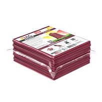 Мешки для мусора 160 л, бордовые, в пачке 10 шт., ПВД, 40 мкм, 900х1100 мм, i-Bag в Архангельске